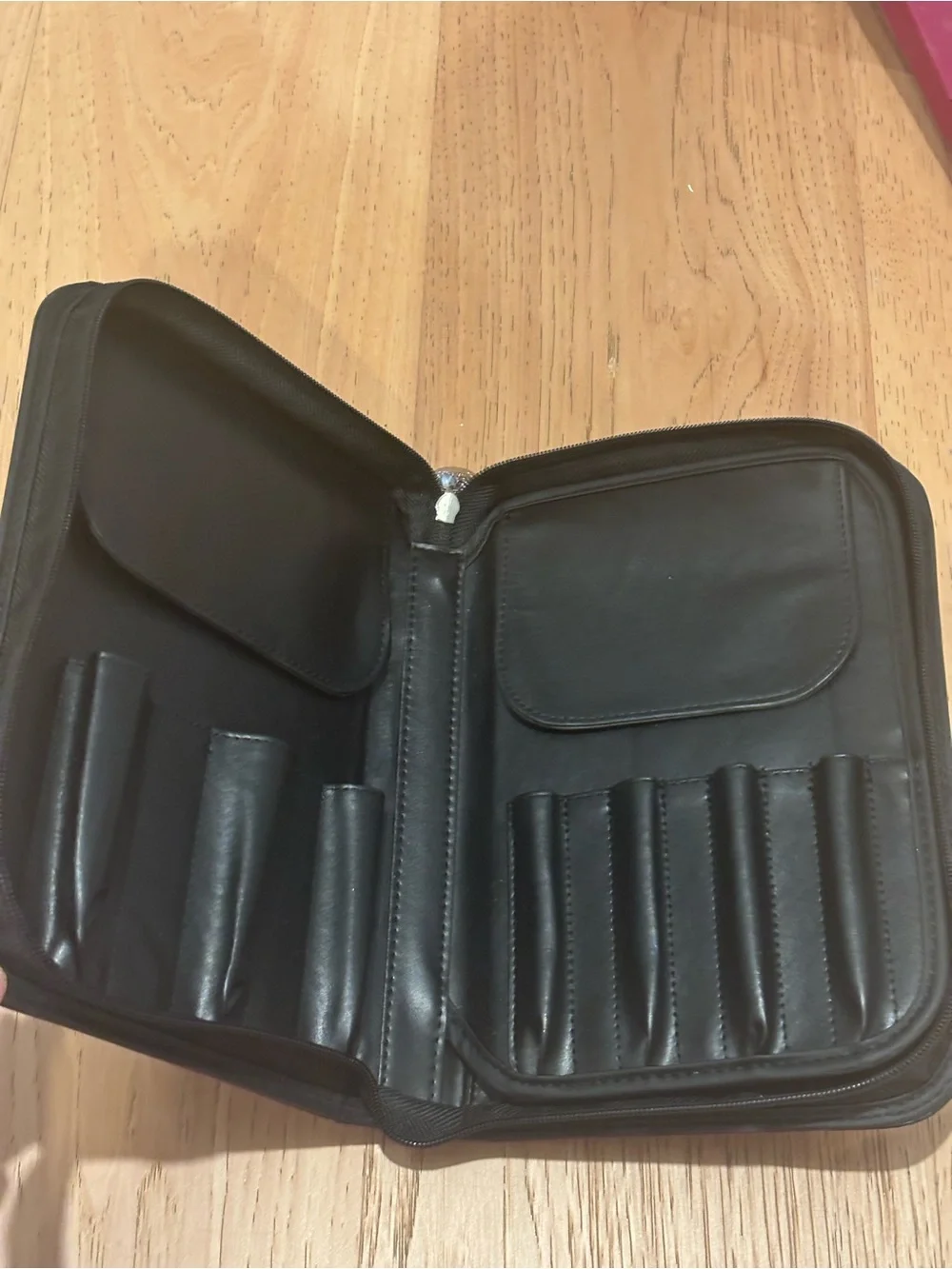 Sigma Beauty Black Premium Professional Kit Case with Silver Logo